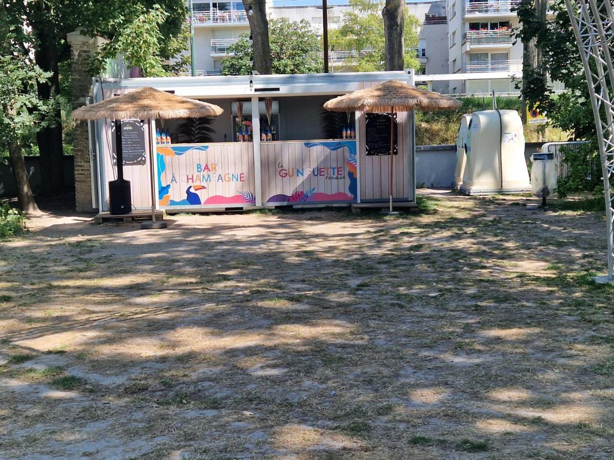 L'Entre Deux Eaux 'Maison' Balcon 'Et Jardin Reims Exterior foto